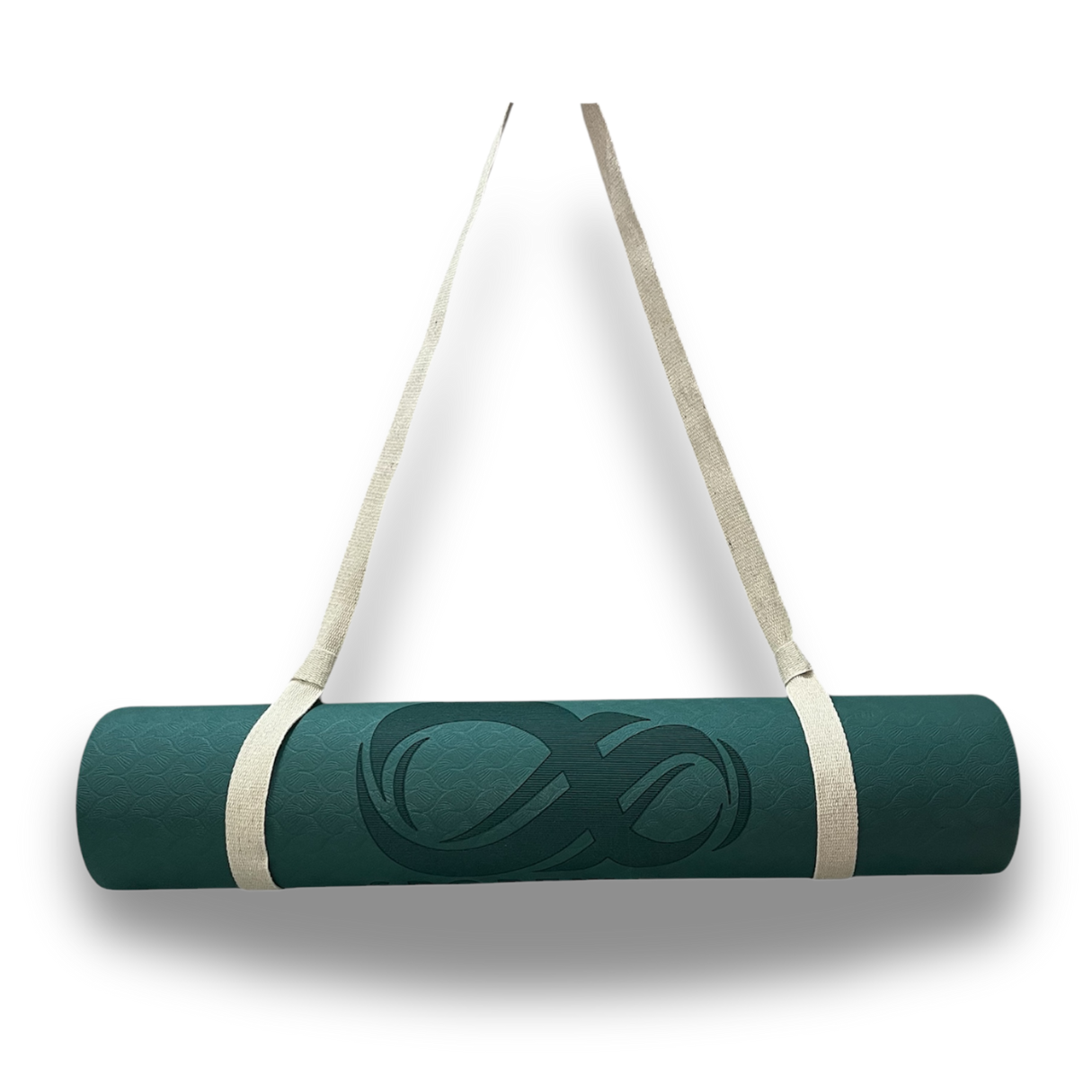 Sportwort Yoga Mat Sweatproof & Non-Slip, 6mm Thick TPE Eco-Friendly Material, For Women & Men (Army Green)